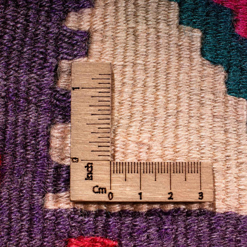 Runner Kelim-matta - gammal - 320 x 145 cm - flerfärgad