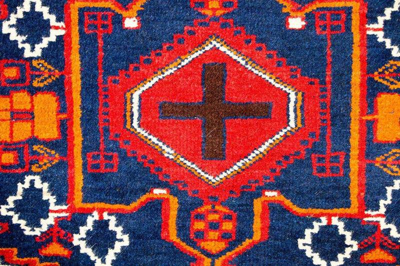 Baluch-matta - 136 x 80 cm - flerfärgad