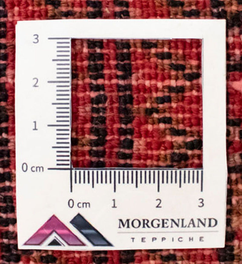 Turkaman-matta - 130 x 60 cm - röd