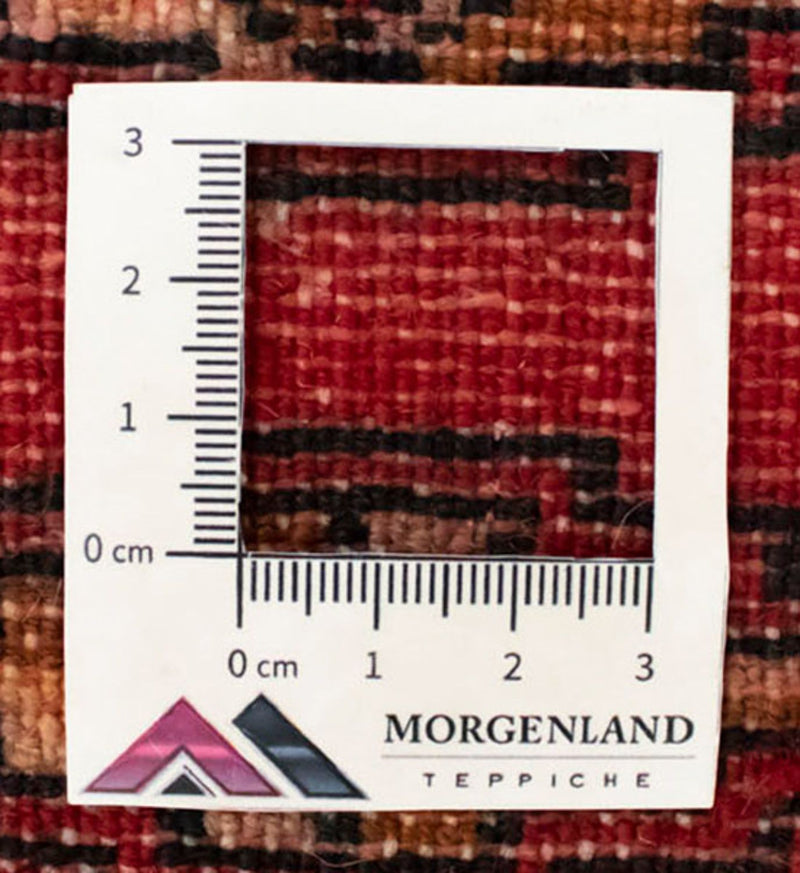 Turkaman-matta - 130 x 60 cm - röd