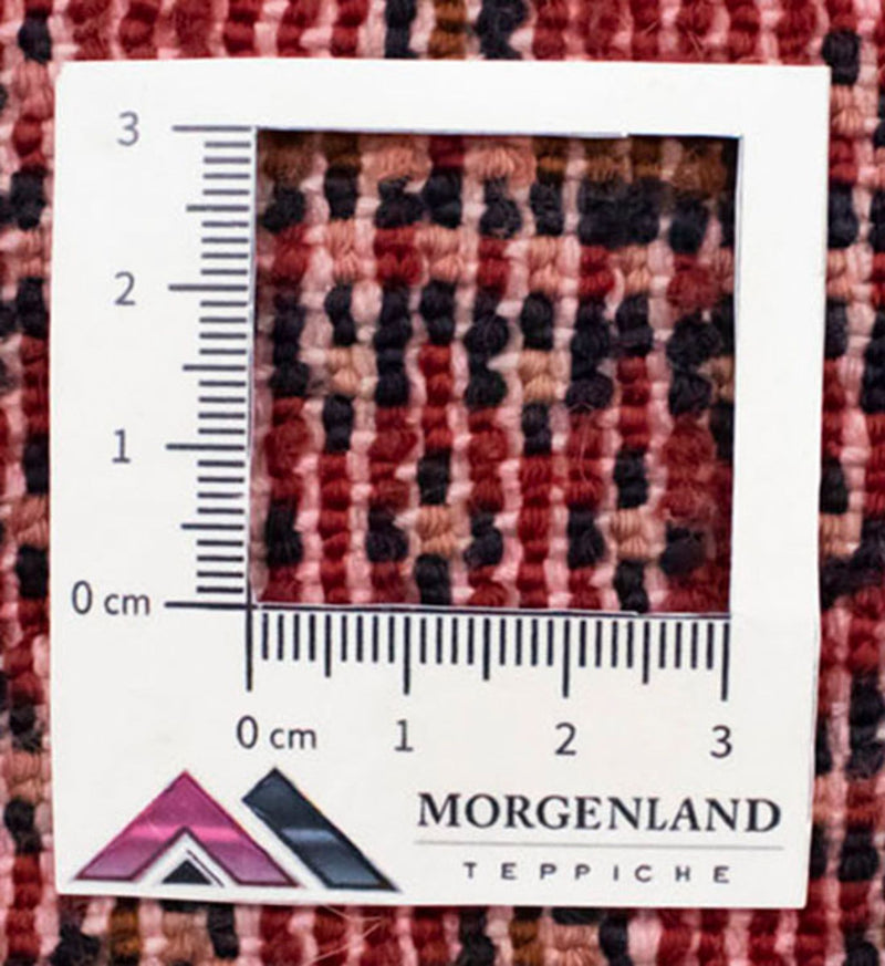 Turkaman-matta - 130 x 60 cm - röd