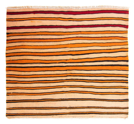 Kelim-matta - gammal - 145 x 130 cm - flerfärgad