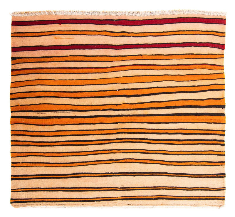 Kelim-matta - gammal - 145 x 130 cm - flerfärgad