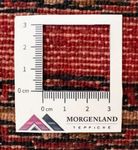 Turkaman-matta - 130 x 60 cm - röd