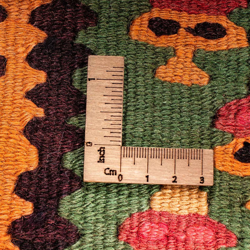 Kelim-matta - gammal - 280 x 145 cm - flerfärgad