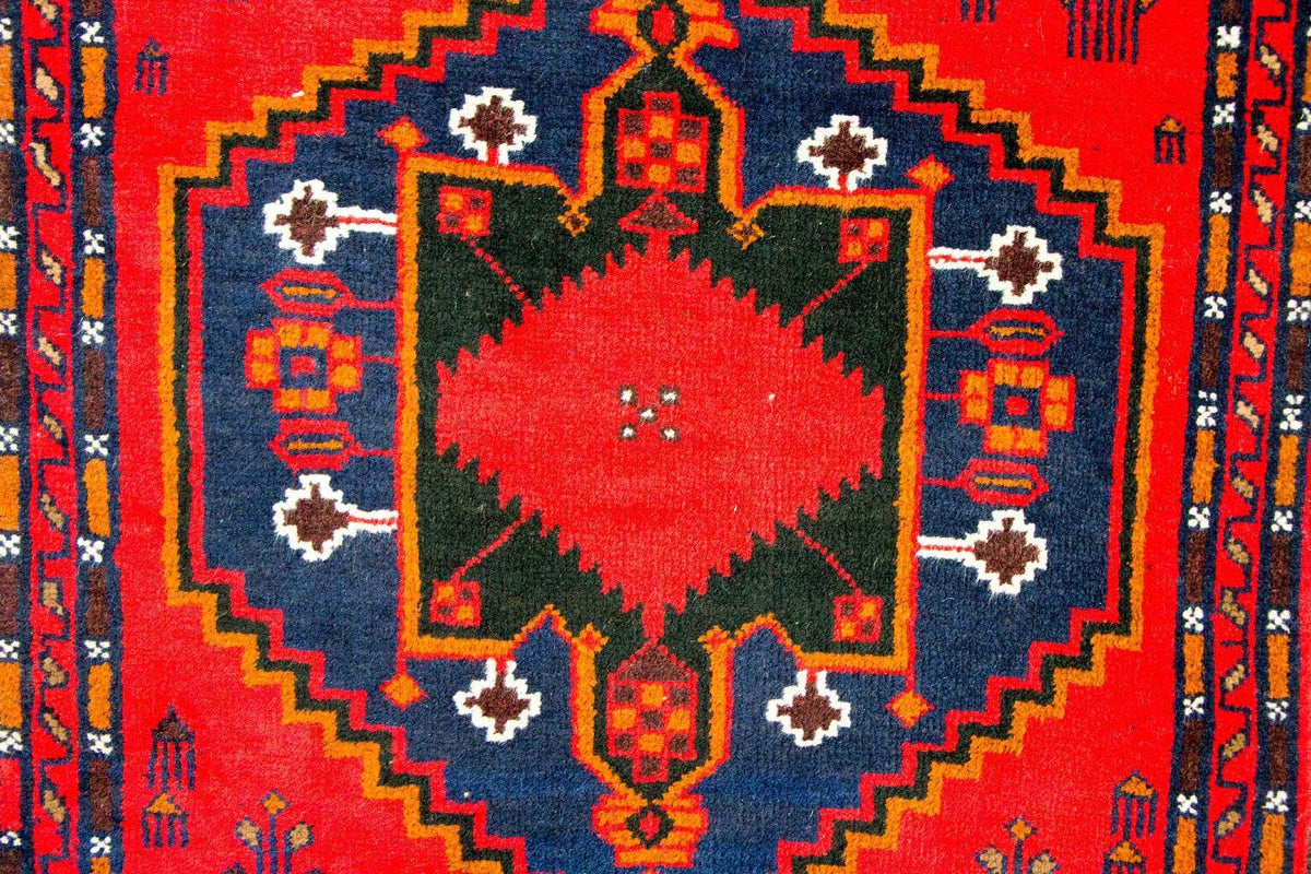 Baluch-matta - 141 x 92 cm - röd