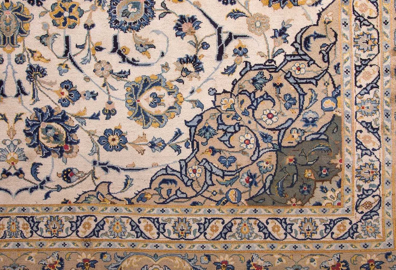 Persiska mattor - Keshan - 415 x 295 cm - beige