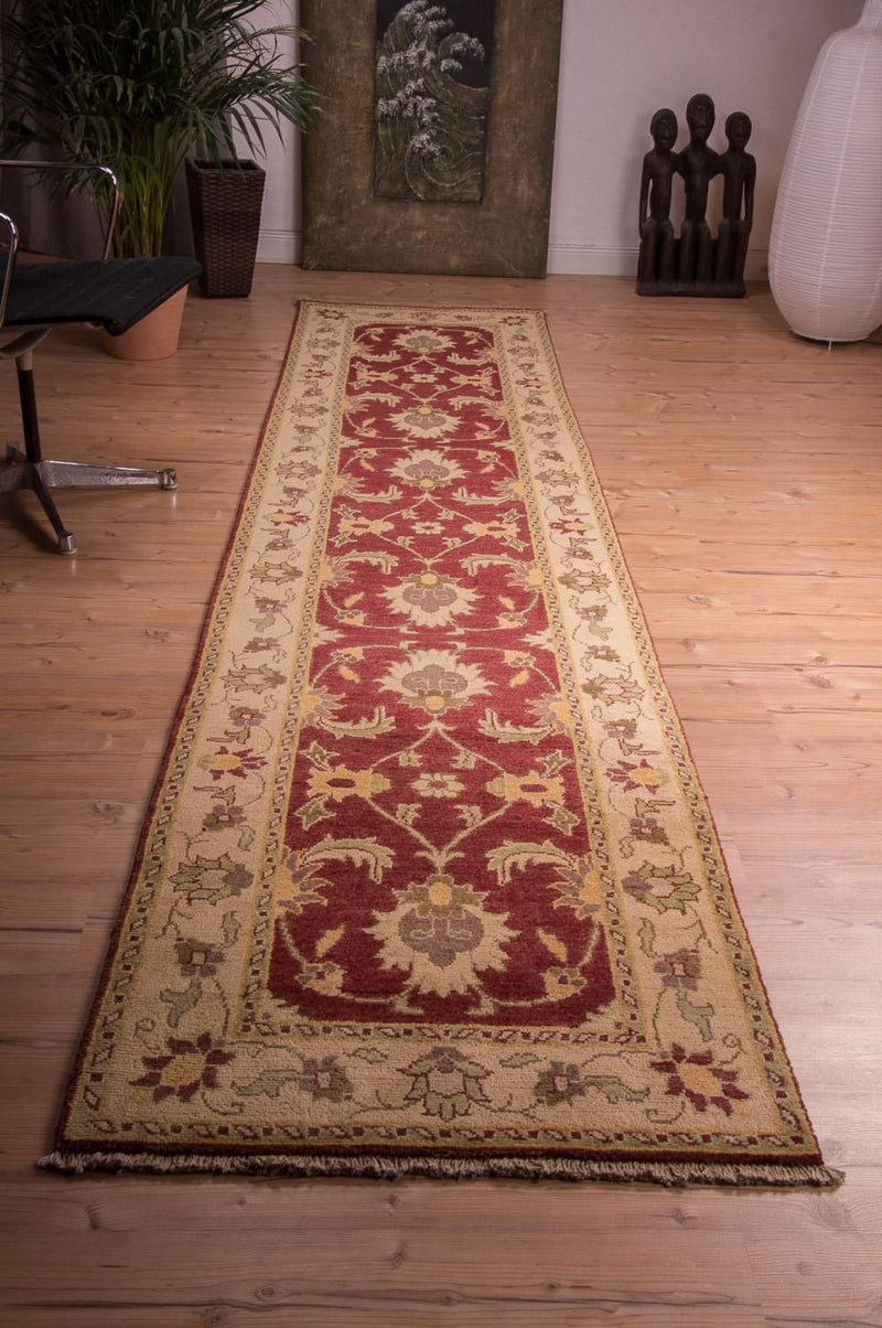 Runner Ziegler Carpet - 360 x 79 cm - röd