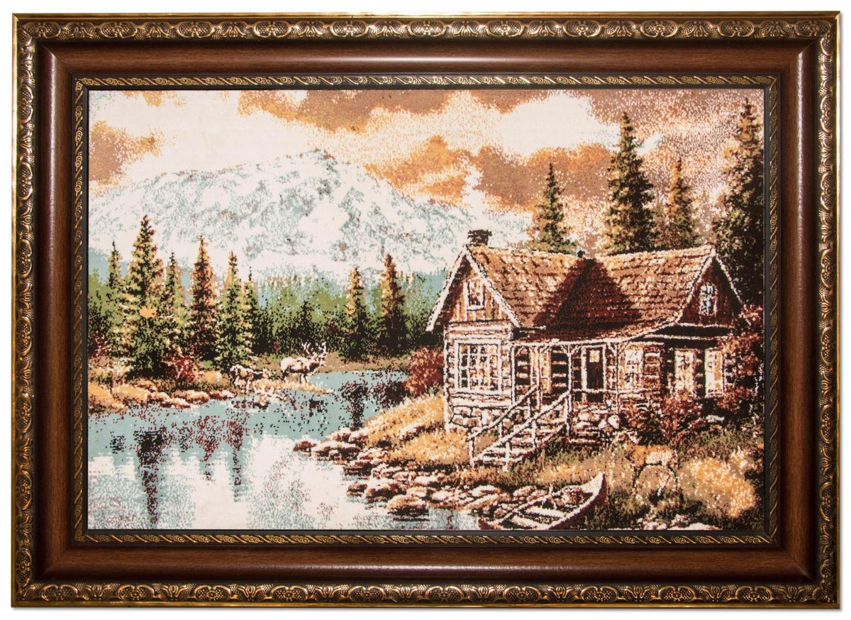 Bild-Teppich 85 x 61 cm Fußmatte