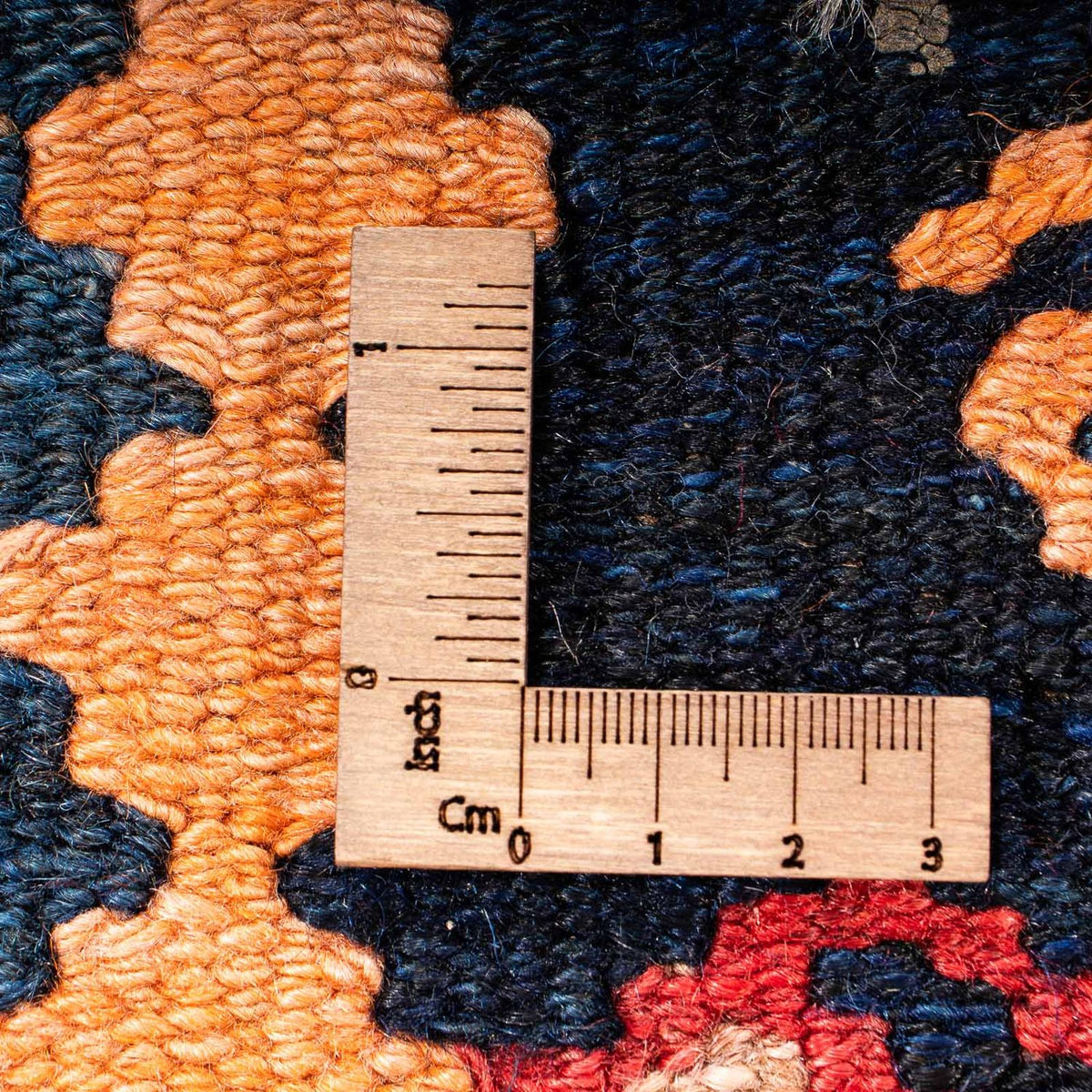 Kelim-matta - gammal - 340 x 170 cm - flerfärgad