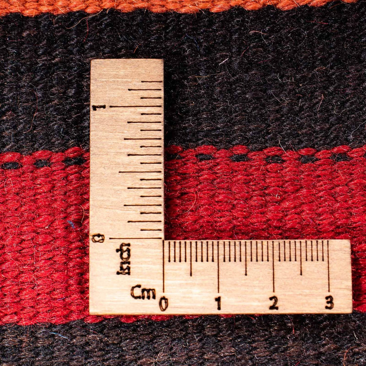 Runner Kelim-matta - gammal - 225 x 100 cm - flerfärgad