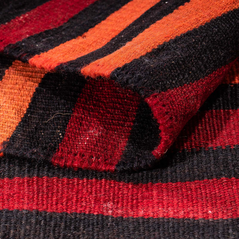 Runner Kelim-matta - gammal - 225 x 100 cm - flerfärgad