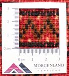 Runner Turkaman-matta - 100 x 50 cm - röd