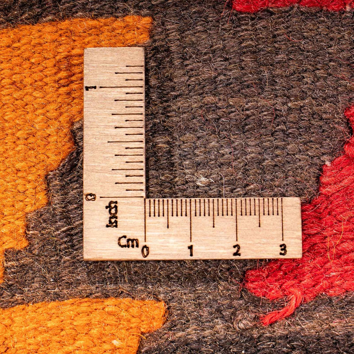 Kelim-matta - gammal - 310 x 165 cm - flerfärgad