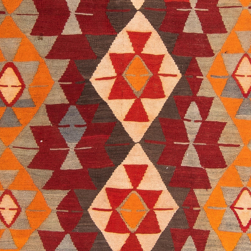 Kelim-matta - gammal - 310 x 165 cm - flerfärgad