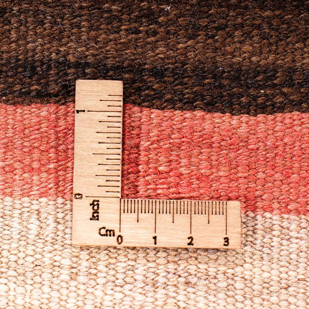 Kelim-matta - gammal - 213 x 155 cm - flerfärgad