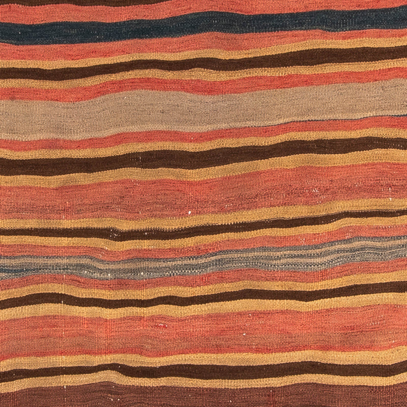 Kelim-matta - gammal - 213 x 155 cm - flerfärgad