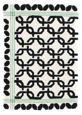 Ullmatta - 132 x 95 cm - beige