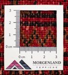 Runner Turkaman-matta - 100 x 50 cm - röd