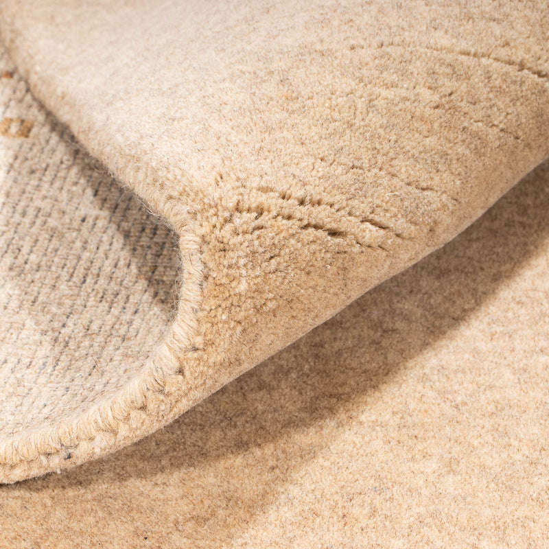 Gabbeh matta - Loribaft Softy - 242 x 170 cm - ljusbrun