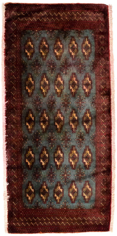 Turkaman-matta 60x130cm - Persisk matta