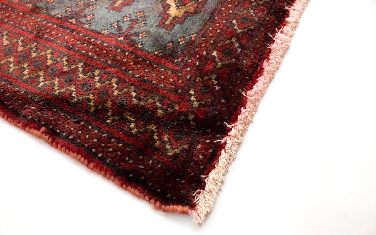 Turkaman-matta - 130 x 60 cm - blå