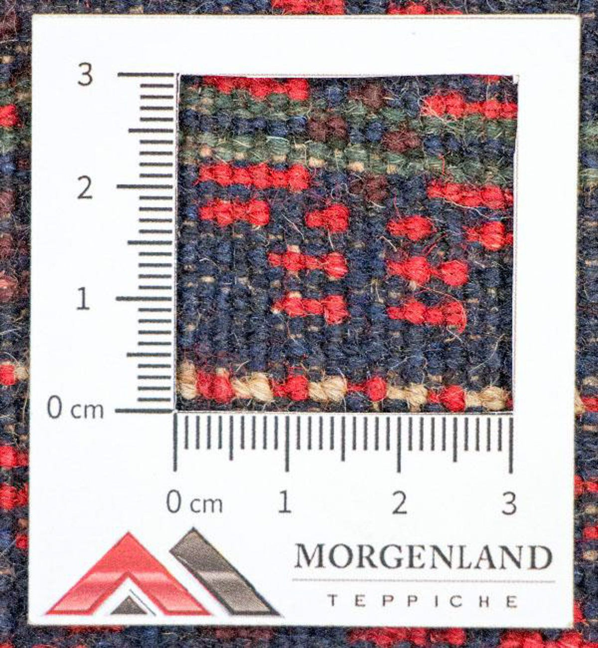 Baluch-matta - 125 x 74 cm - röd