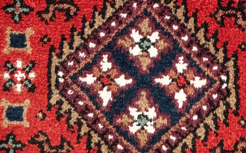 Oriental Carpet - 160 x 90 cm - röd