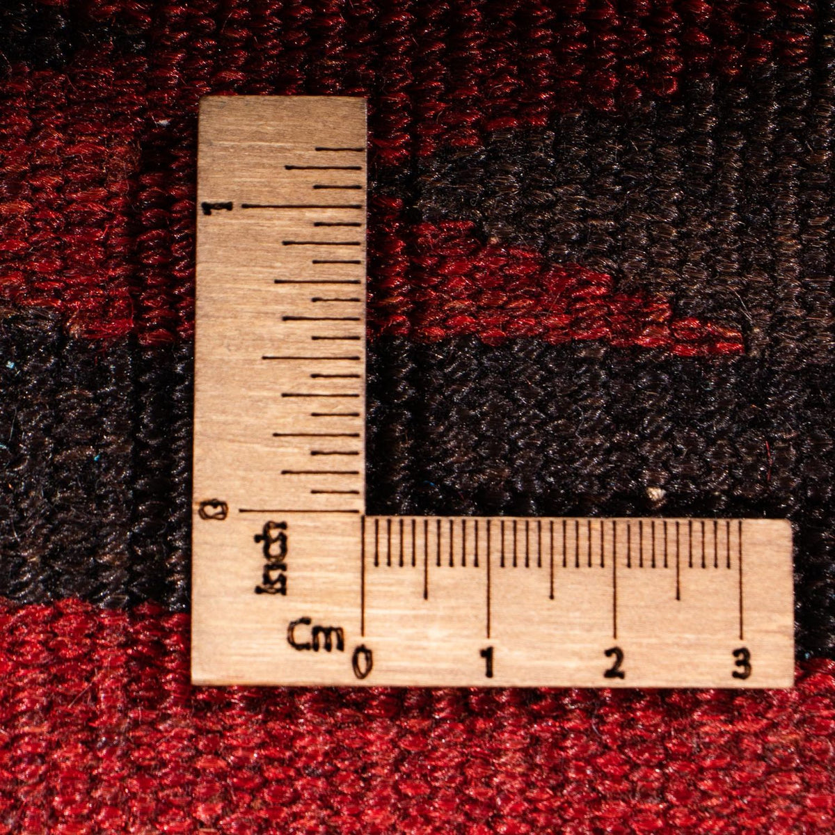 Kelim-matta - gammal - 110 x 100 cm - flerfärgad