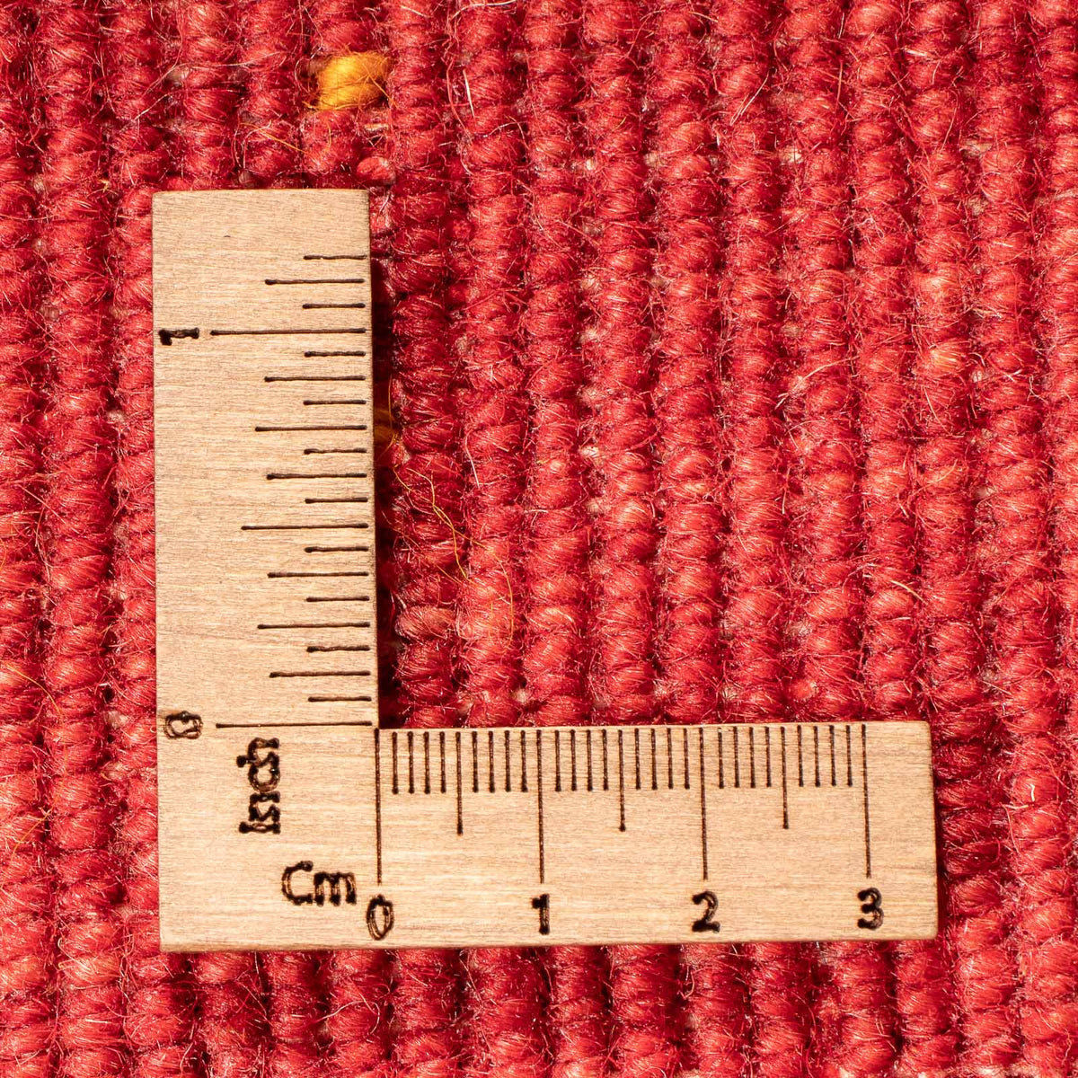 Gabbeh matta - Loribaft Softy - 240 x 170 cm - mörkröd