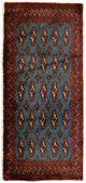 Turkaman-matta 130x60cm - Persisk matta