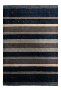 Gabbeh matta - Loribaft Softy - 240 x 172 cm - mörkblå