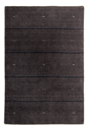 Gabbeh matta - Loribaft Softy - 240 x 173 cm - mörkbrun