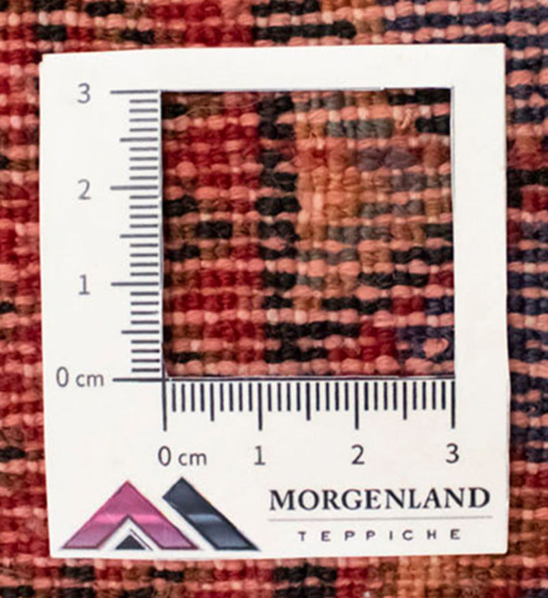 Turkaman-matta - 130 x 60 cm - röd