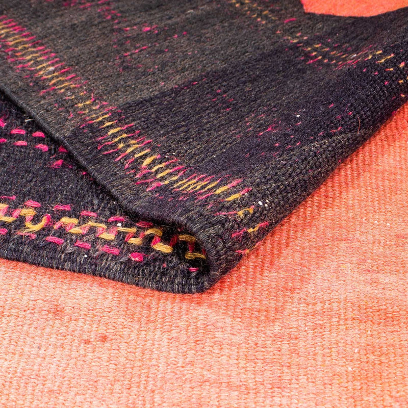 Runner Kelim-matta - gammal - 360 x 145 cm - flerfärgad