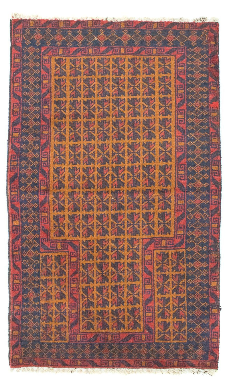 Baluch-matta - 131 x 75 cm - brun