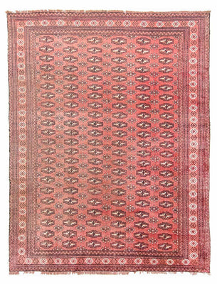 Turkaman-matta - 268 x 195 cm - rosa