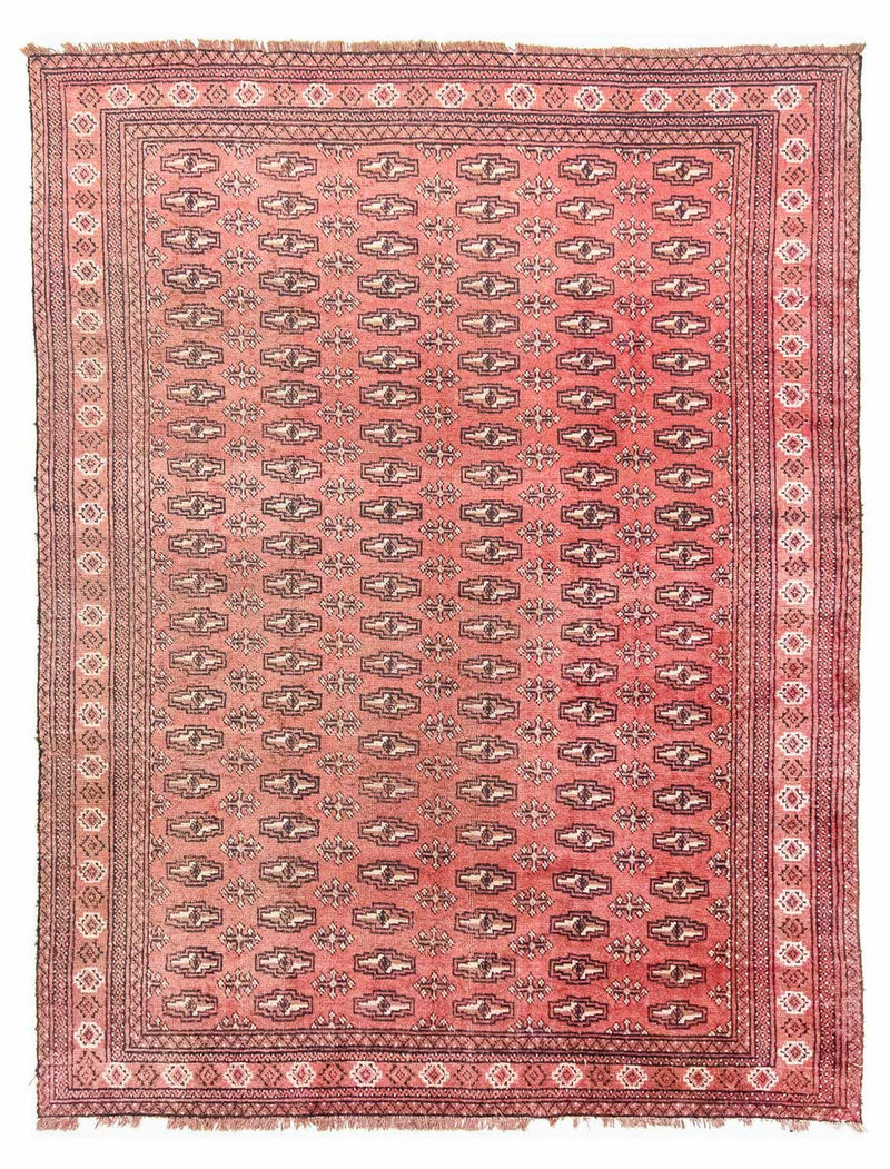 Turkaman-matta - 268 x 195 cm - rosa
