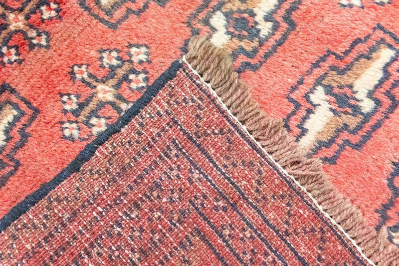 Turkaman-matta - 268 x 195 cm - rosa