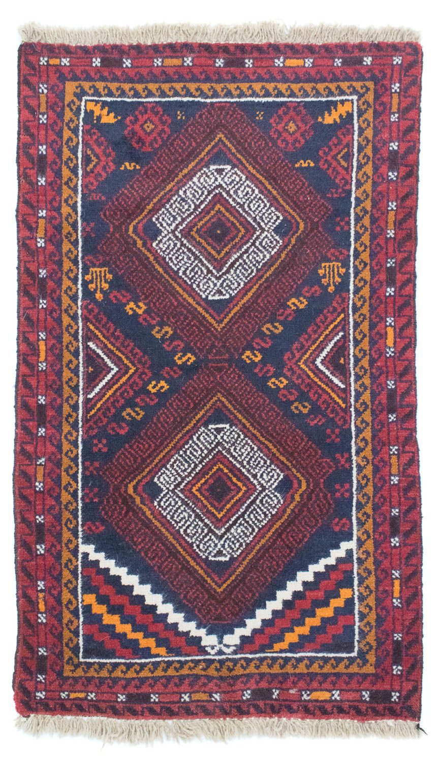 Baluch-matta - 132 x 76 cm - blå