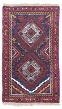 Baluch-matta - 132 x 76 cm - blå – product image