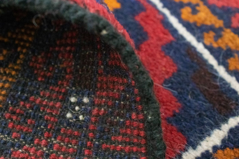 Baluch-matta - 132 x 76 cm - blå