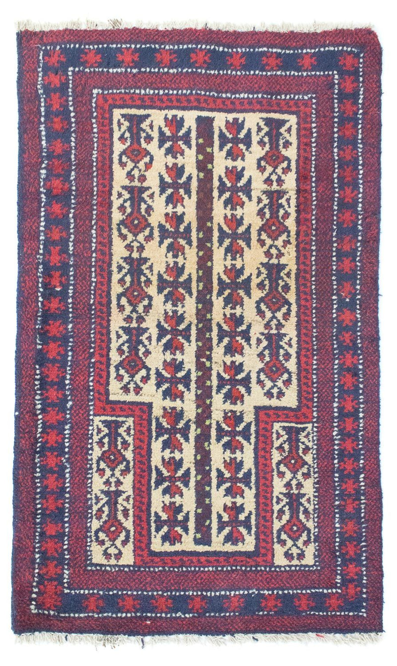 Baluch-matta - 130 x 75 cm - beige