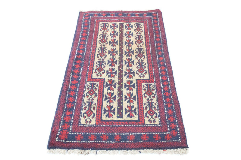 Baluch-matta - 130 x 75 cm - beige