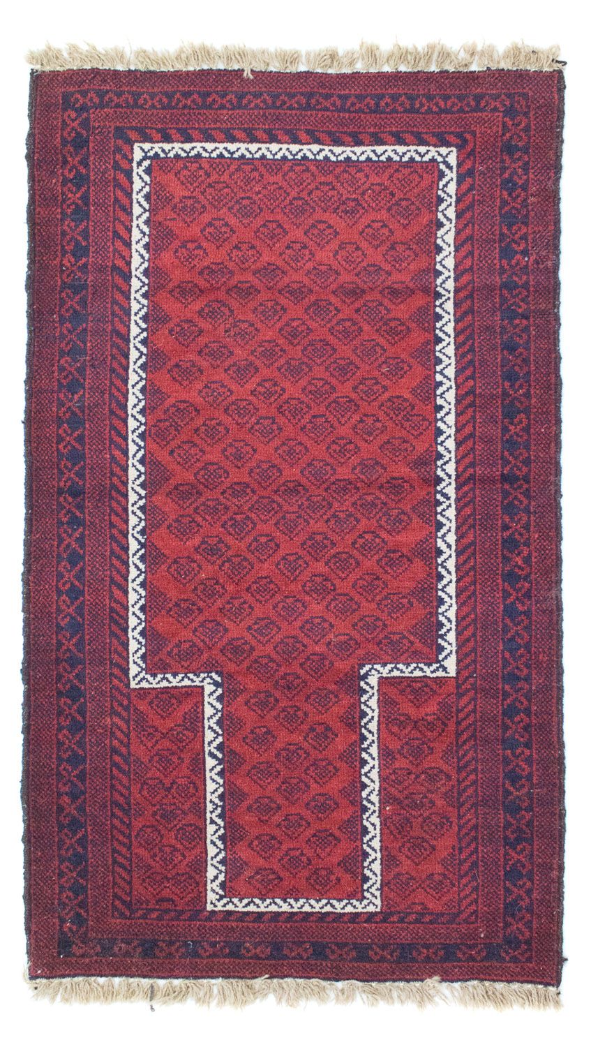 Baluch-matta - 135 x 79 cm - röd