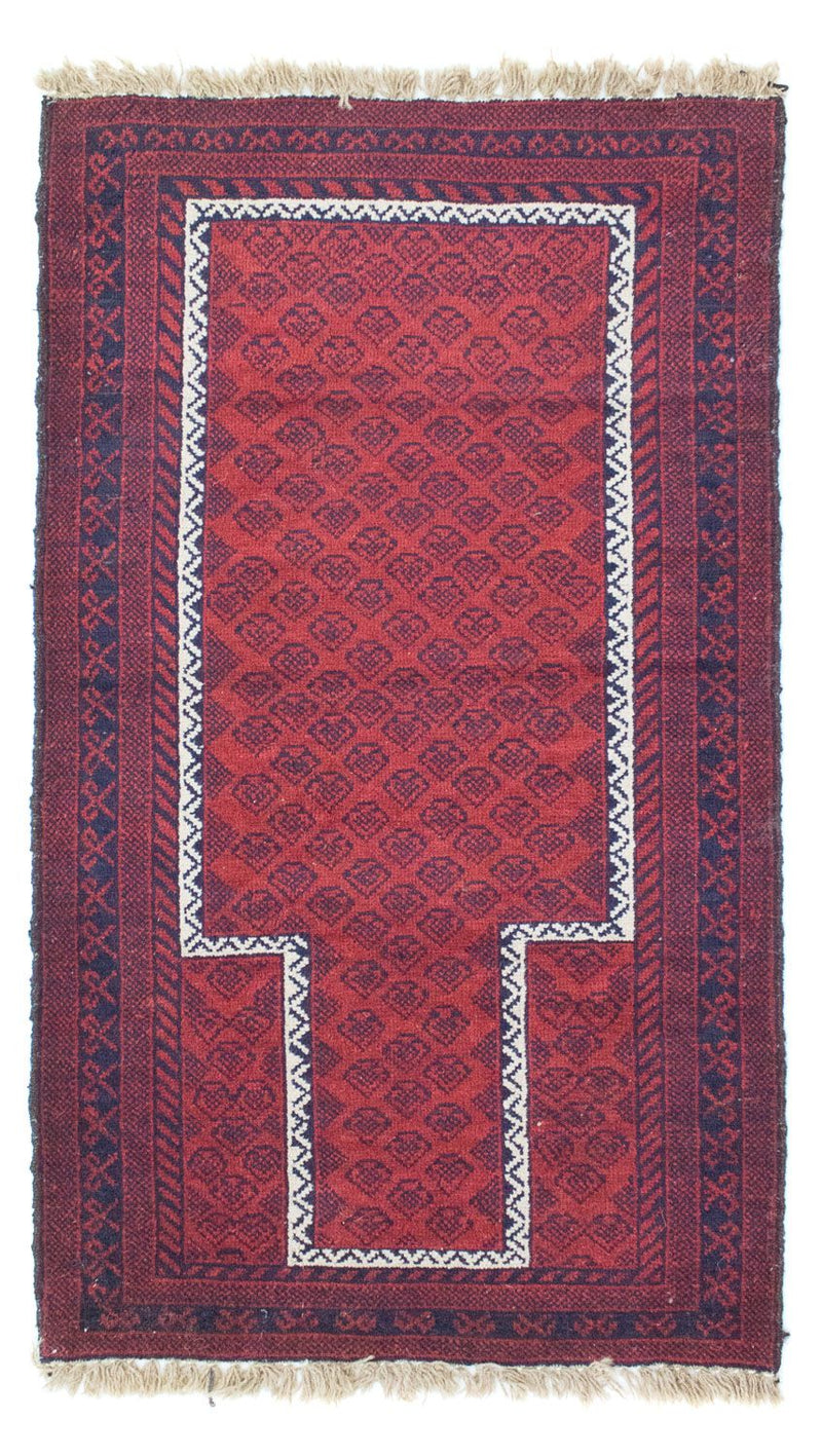 Baluch-matta - 135 x 79 cm - röd
