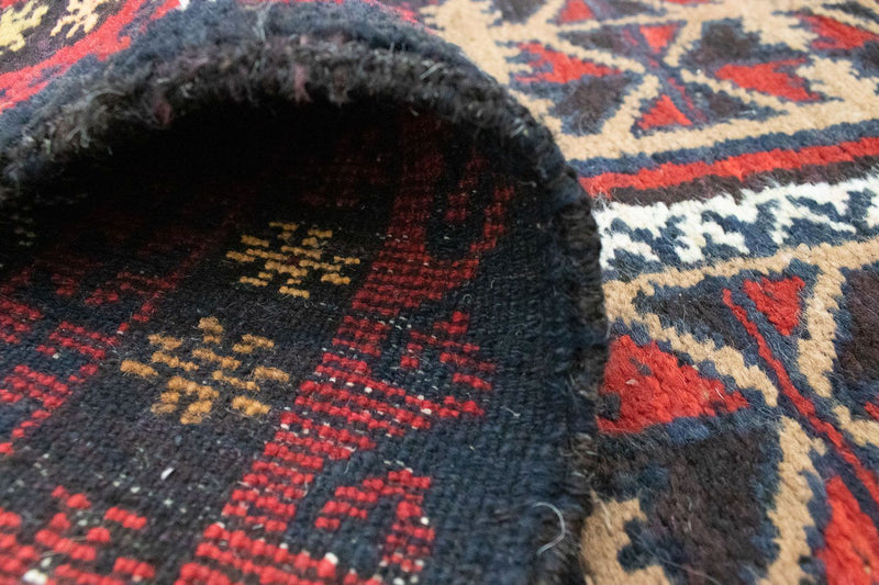 Baluch-matta - 129 x 78 cm - blå