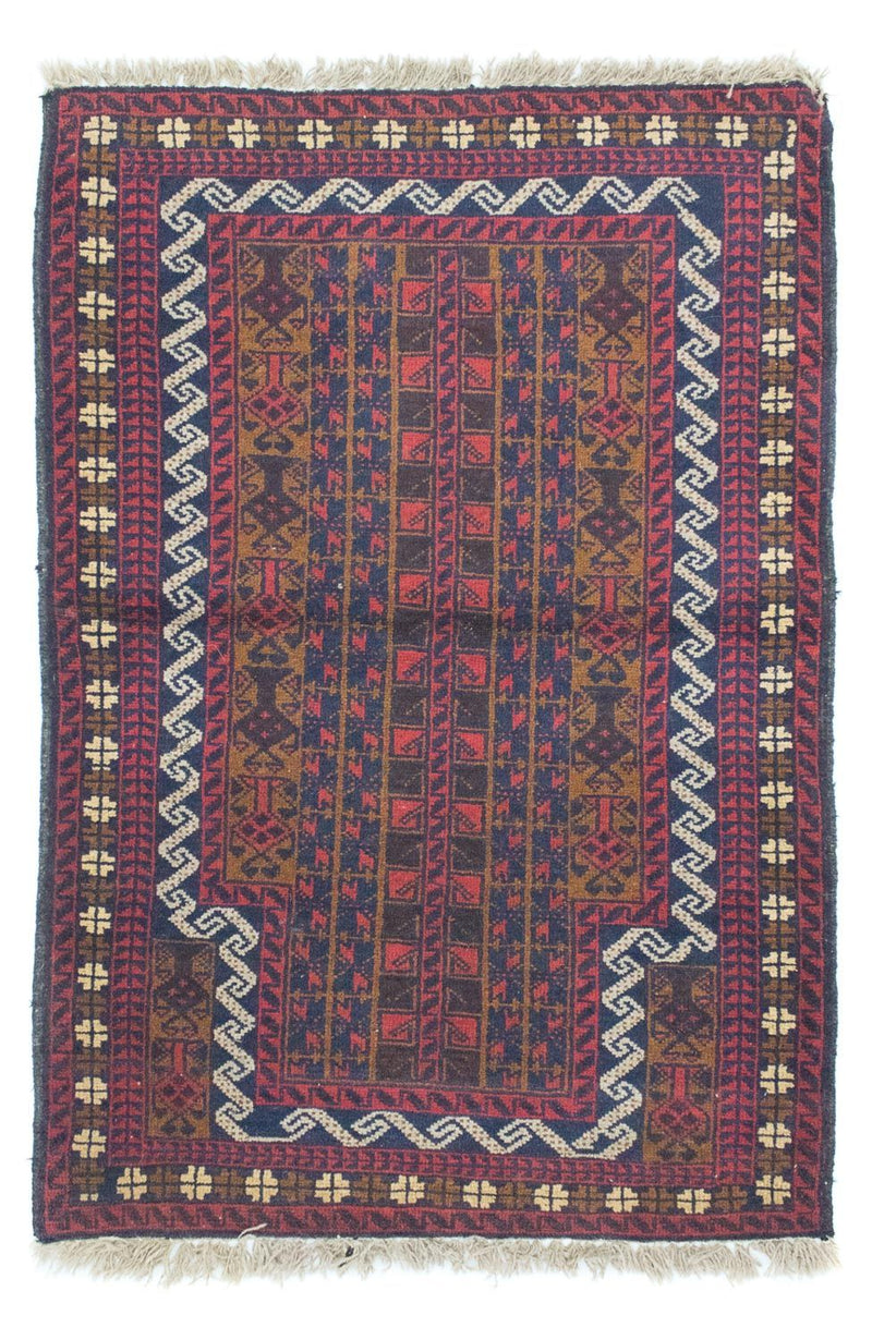 Baluch-matta - 132 x 88 cm - brun
