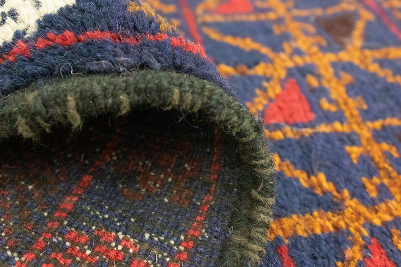 Baluch-matta - 137 x 84 cm - brun