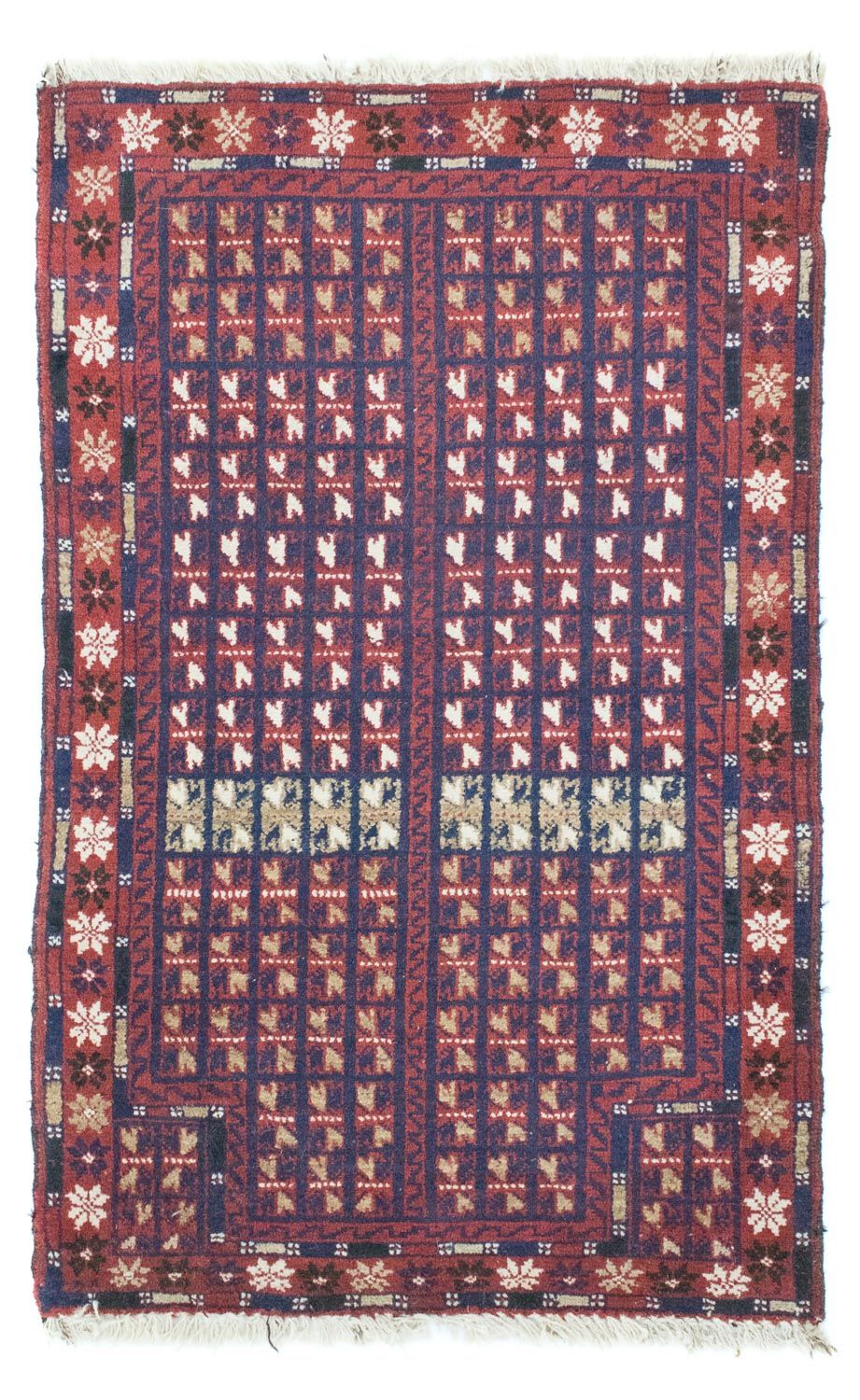 Baluch-matta - 136 x 82 cm - brun